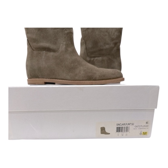 Vince Sinclair Western Ankle Boot In Flint NWB Size 6 M - Picture 6 of 8